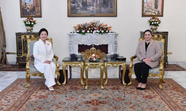 CAIRO: Egyptian, South Korean first ladies discuss youth empowerment, Egypt’s efforts to provide decent life to citizens