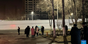 A 6.9-magnitude quake hits Northwest China's Qinghai province