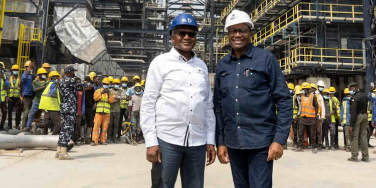 African Development Bank chief visits Dangote oil refinery and petrochemical complex