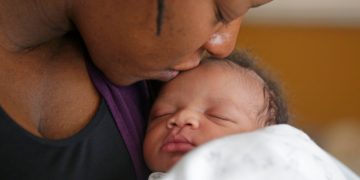 New born baby and Mother