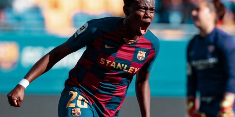 Nigeria forward Asisat Oshoala signs new Barcelona contract until 2024