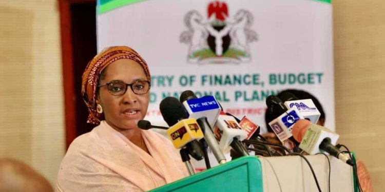 The Minister of Finance, Budget and Nation Planning, Zainab Ahmed
