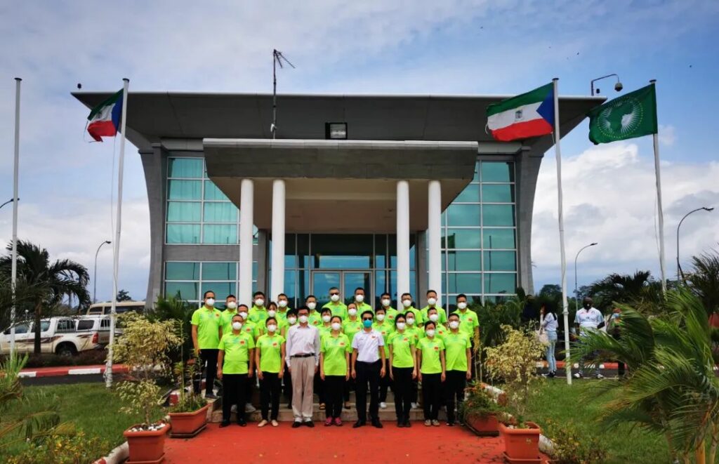 The 32nd batch of Chinese medical team to Equatorial Guinea arrived in Malabo