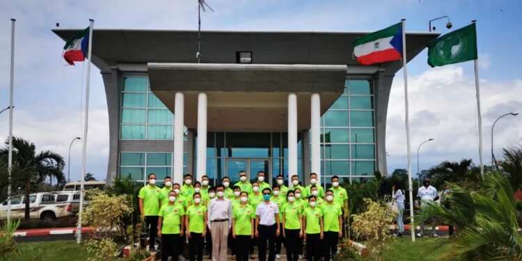 The 32nd batch of Chinese medical team to Equatorial Guinea arrived in Malabo