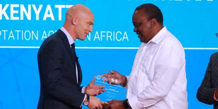 President Kenyatta endorsed as Global Champion for Africa Adaptation Acceleration Program