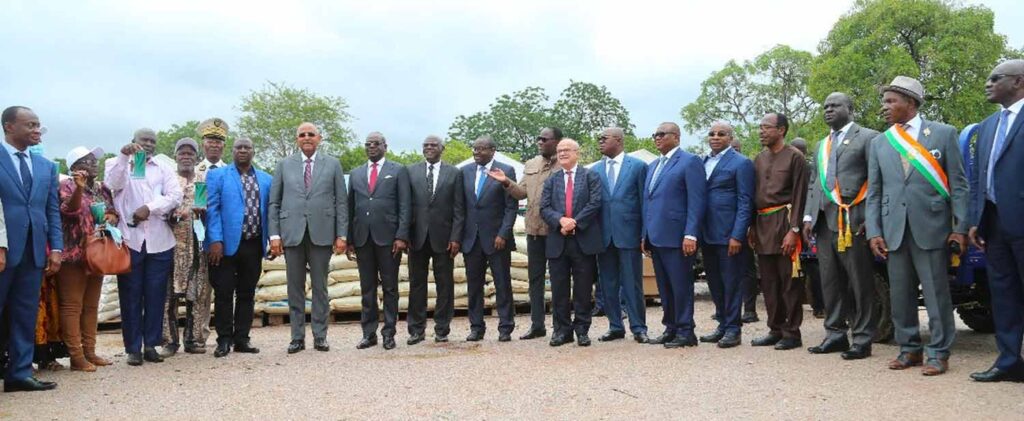 An agro-industrial project supported by the African Development Bank launched in Sinématiali in northern Côte d’Ivoire