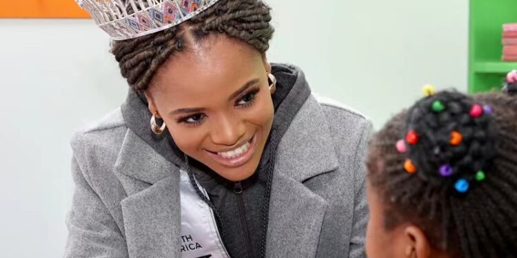 Beauty and Heart: Miss South Africa 2022 helps to open centres for children with special needs