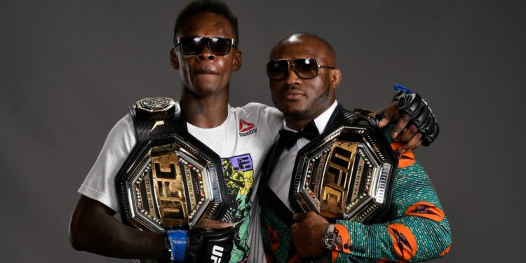Afro Sports: Israel Adesanya, Usman Kamaru Remain Top In Latest UFC Rankings