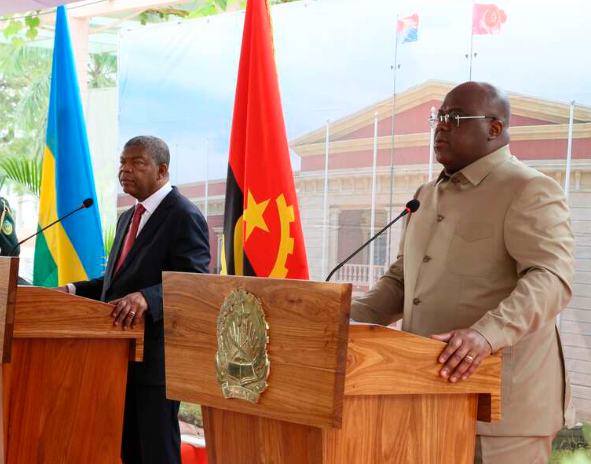 Angola: Joao Lourenco Holds Security Talks With Felix Tshisekedi.