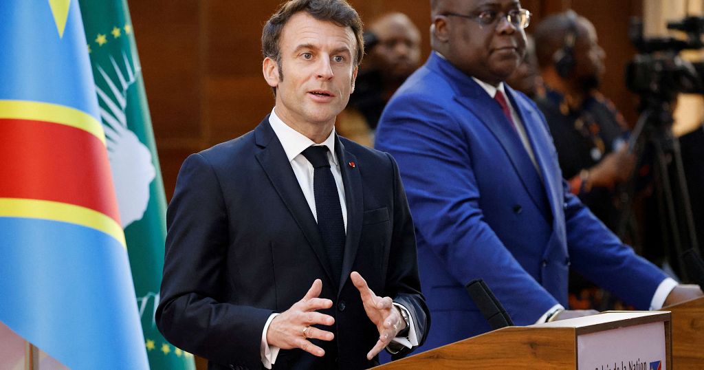 DR Congo: French President Macron Warns of Dire consequences of War