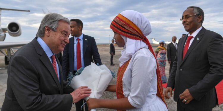 United Nations: Antonio Guterres Appeals for Int’l Support for Somalia