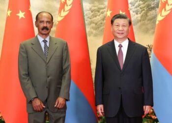 Xi holds talks with Eritrean president Language