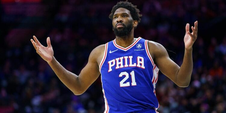Cameroonian Joel Embiid moved to tears after his first NBA MVP trophy