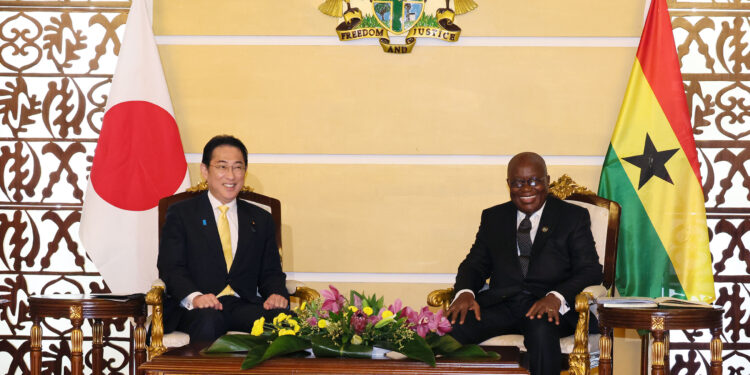 Ghana-Japan Summit Meeting, Japanese PM meets Nana Akufo-Addo