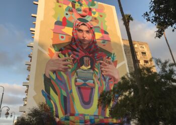 Culture: Artists Beautify Rabat Streets with Giant Murals