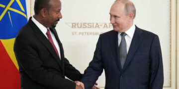 Putin meets Ethiopian PM Abiy Ahmed