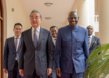Ruto Meets Chinese diplomat Wang Yi ahead of BRICS talks 