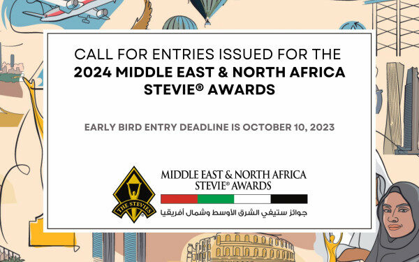 Call for Entries Issued for the 2024 Middle East & North Africa Stevie® Awards