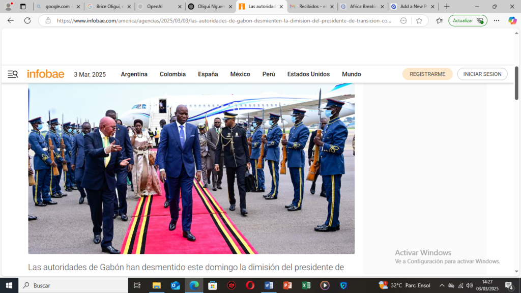 Gabon: The government denies the resignation of Oligui Nguema