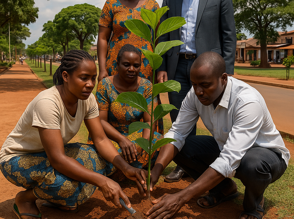 The Central African Republic, is investing in green infrastructure to protect 300,000 residents