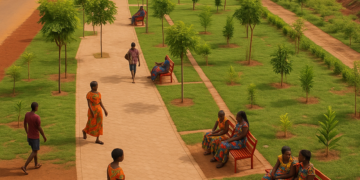 The Central African Republic, is investing in green infrastructure to protect 300,000 residents
