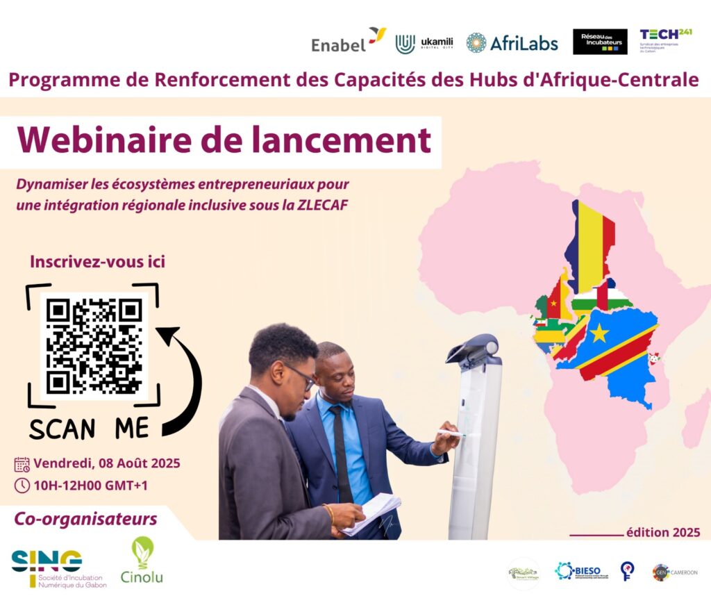 Launch of the Capacity Building Program for Central African Hubs 2025: Driving Regional Innovation and Entrepreneurship