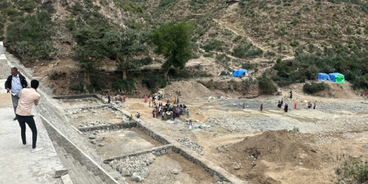 Eritrea transforms rural landscape with community dams and water resilience