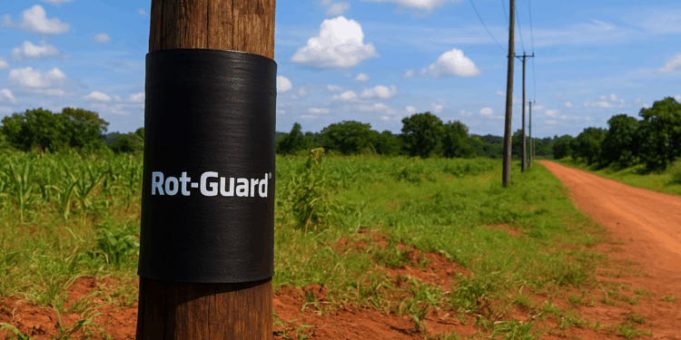 Uganda could save $8M with rot-guard on electric poles