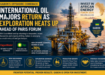 Gabon’s Offshore Revival Draws Global Oil Majors Ahead of Paris Energy Forum