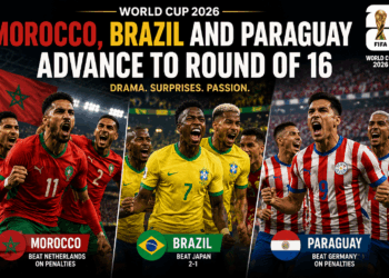 Morocco, Brazil and Paraguay Reach World Cup Round of 16 After Dramatic Victories