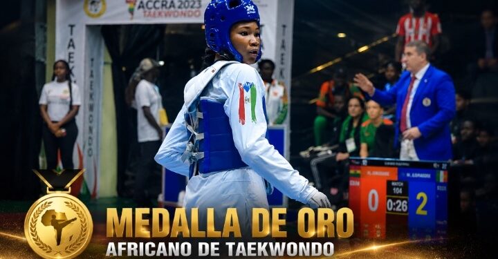Verónica Mbang Wins Equatorial Guinea’s First Gold at African Taekwondo Championships