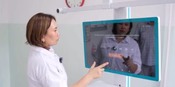 China-donated smart rehabilitation device begins use in Kyrgyzstan