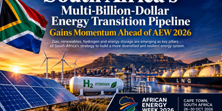 South Africa’s Multi-Billion-Dollar Energy Transition Pipeline Gains Momentum Ahead of AEW 2026