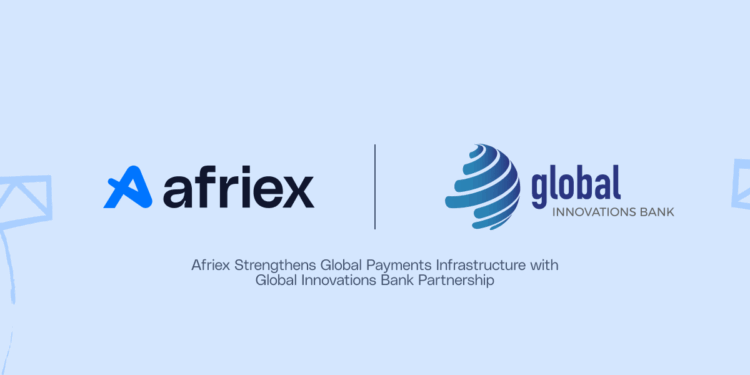 Afriex Expands Global Payments Network Through Global Innovations Bank Partnership