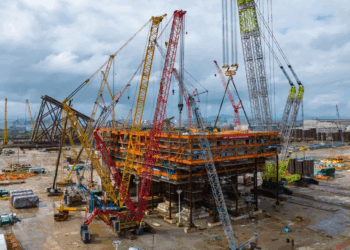 Asia’s Largest Offshore Crude Oil Processing Platform Reaches Major Construction Milestone