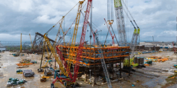 Asia’s Largest Offshore Crude Oil Processing Platform Reaches Major Construction Milestone