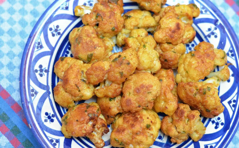 How to make Moroccan Fried Cauliflower Recipe