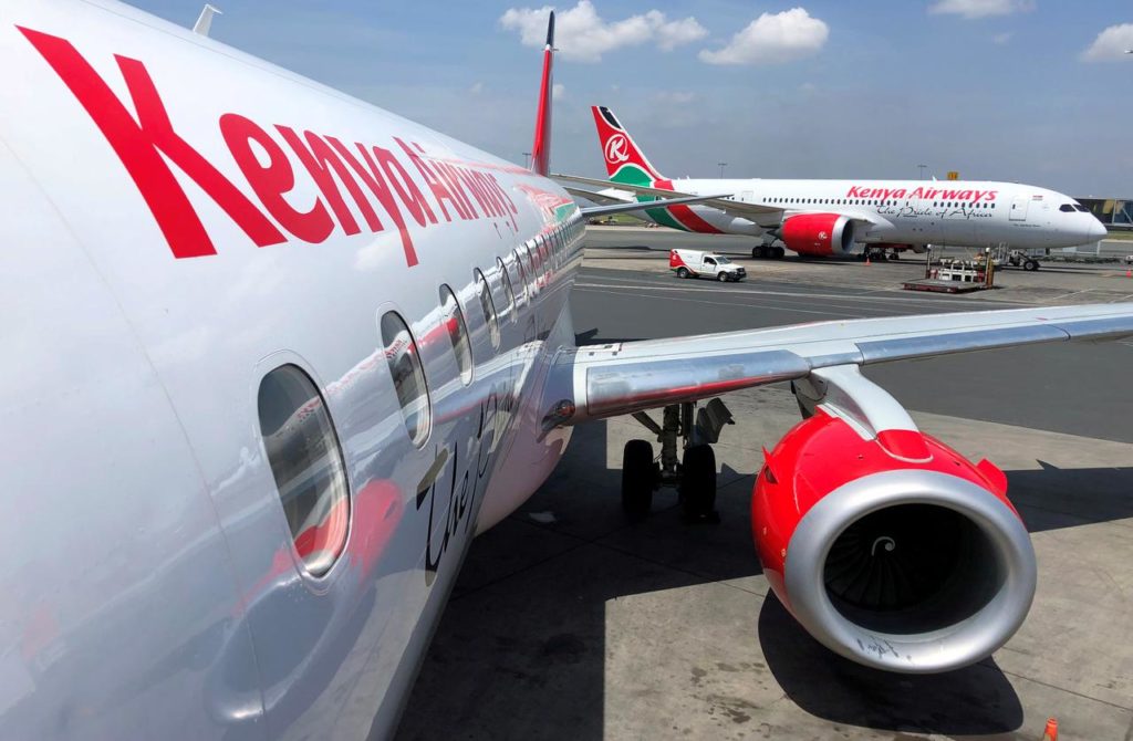 Kenya Airways halts international flights