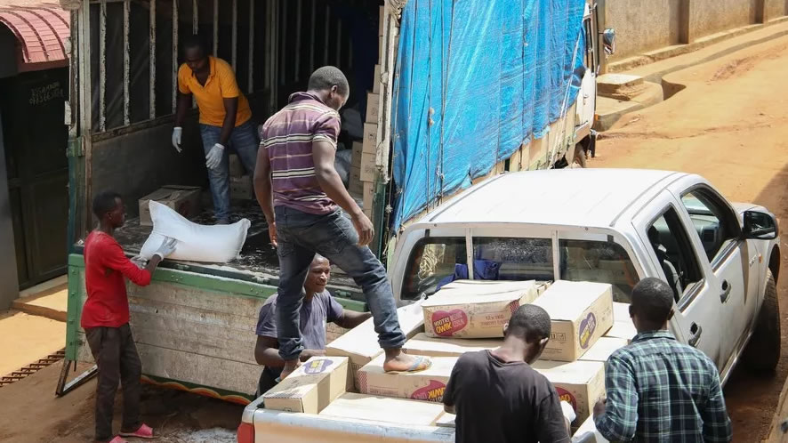 Rwanda begins distribution of essential goods to citizens affected by COVID-19 lockdown
