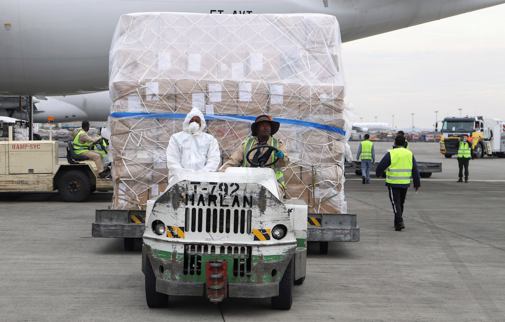Jack Ma’s third medical supplies arrive in Africa