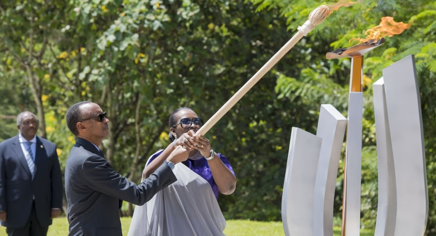 Kagame appreciates world leaders for commemorating with Rwanda