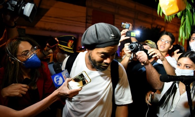 Paraguay court releases Ronaldinho into house arrest in Asuncion hotel