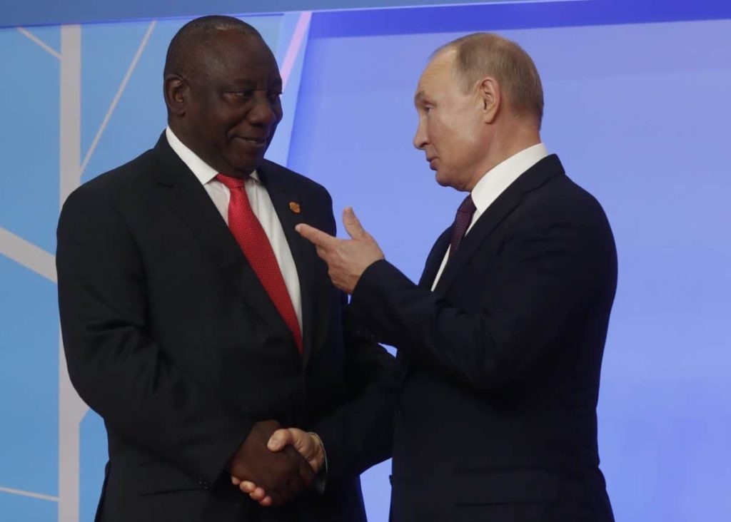 Ramaphosa asks Putin for ‘technical expertise’ on COVID-19 control