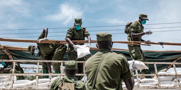 Uganda donates food to vulnerable people during lockdown