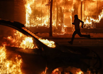President Trump takes hard line on US protests