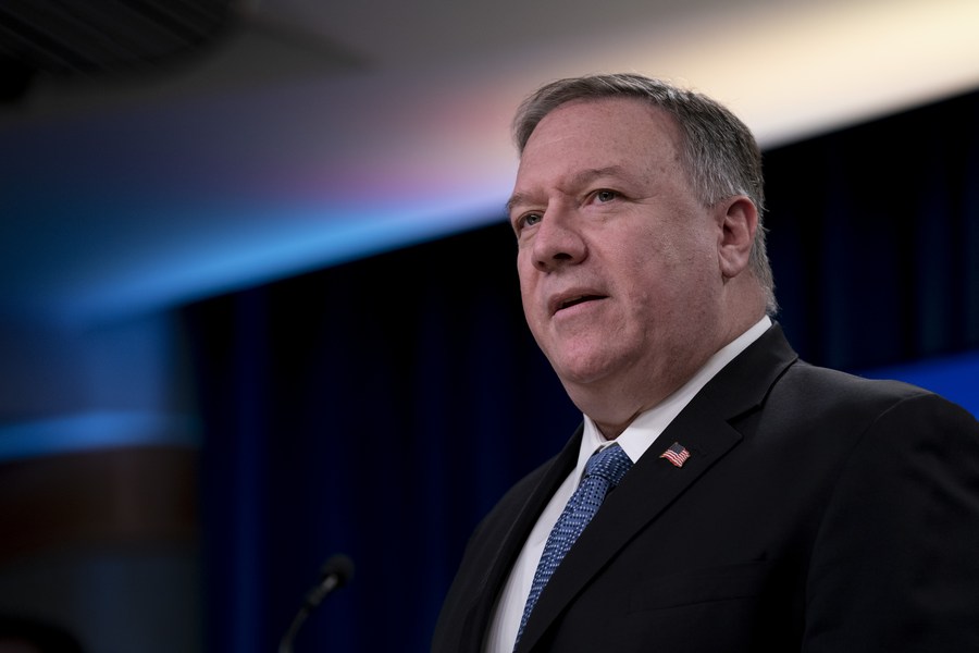 China firmly opposes Pompeo's Xinjiang-related accusations: Spokesman