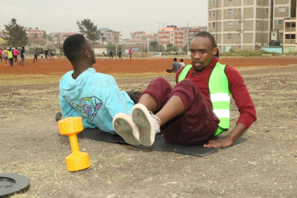 Nairobi: Public spaces become workout venues in Kenya