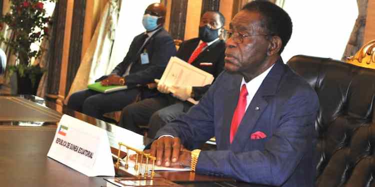 Equatorial Guinea: President Obiang Nguema Mbasogo and BEAC governor talk about Covid-19 crisis