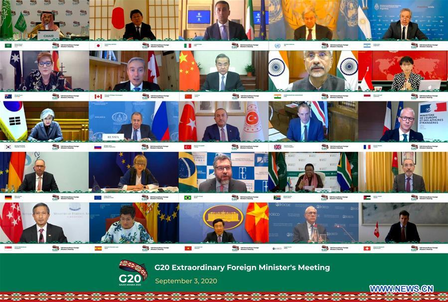 G20 FMs highlight coordination of cross-border management amid COVID-19 crisis