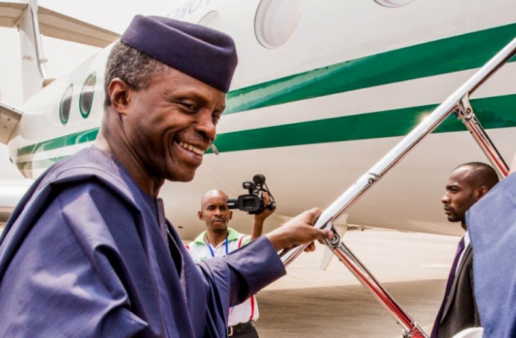 ECOWAS: Osinbajo departs Nigeria for Ghana